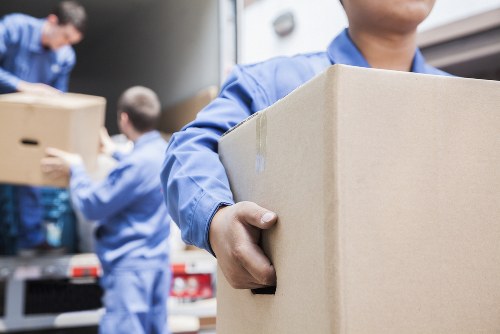 Removal team preparing for same day removals in Brompton