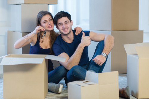 Professional furniture removals in Brompton with careful loading