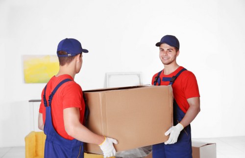 Commercial removal truck hire service in Brompton