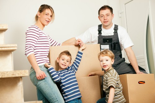 Packing and furniture protection for a home move in Brompton