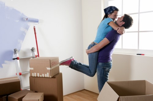 Professional packing of fragile household items in Brompton
