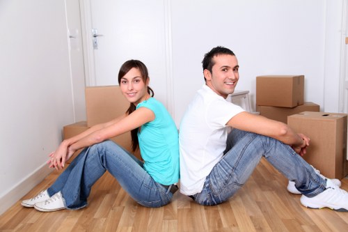 Careful handling of furniture during Brompton flat removals