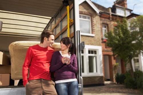 Office and commercial moving support in Brompton